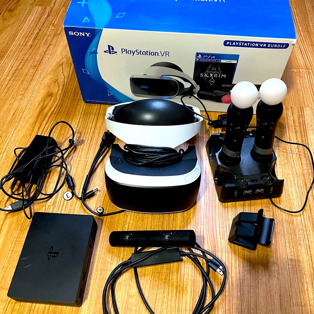 Plastaion VR headset for ps4 and ps5